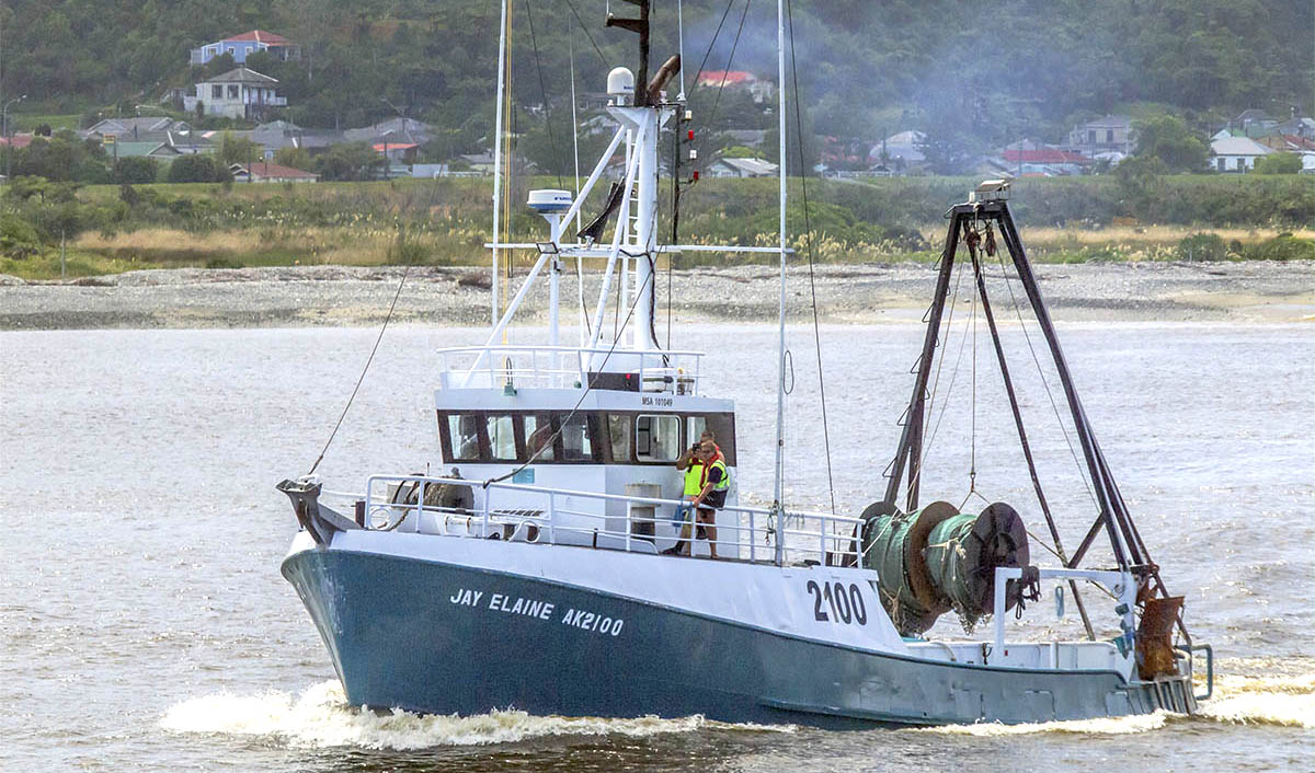 Westfleet trawler at sea